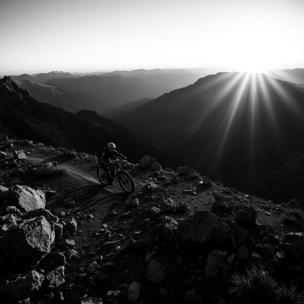 Enduro i alperna — 1 800 höjdmeter på en dag